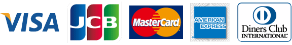 Mastercard VISA AmericanExpress JCB