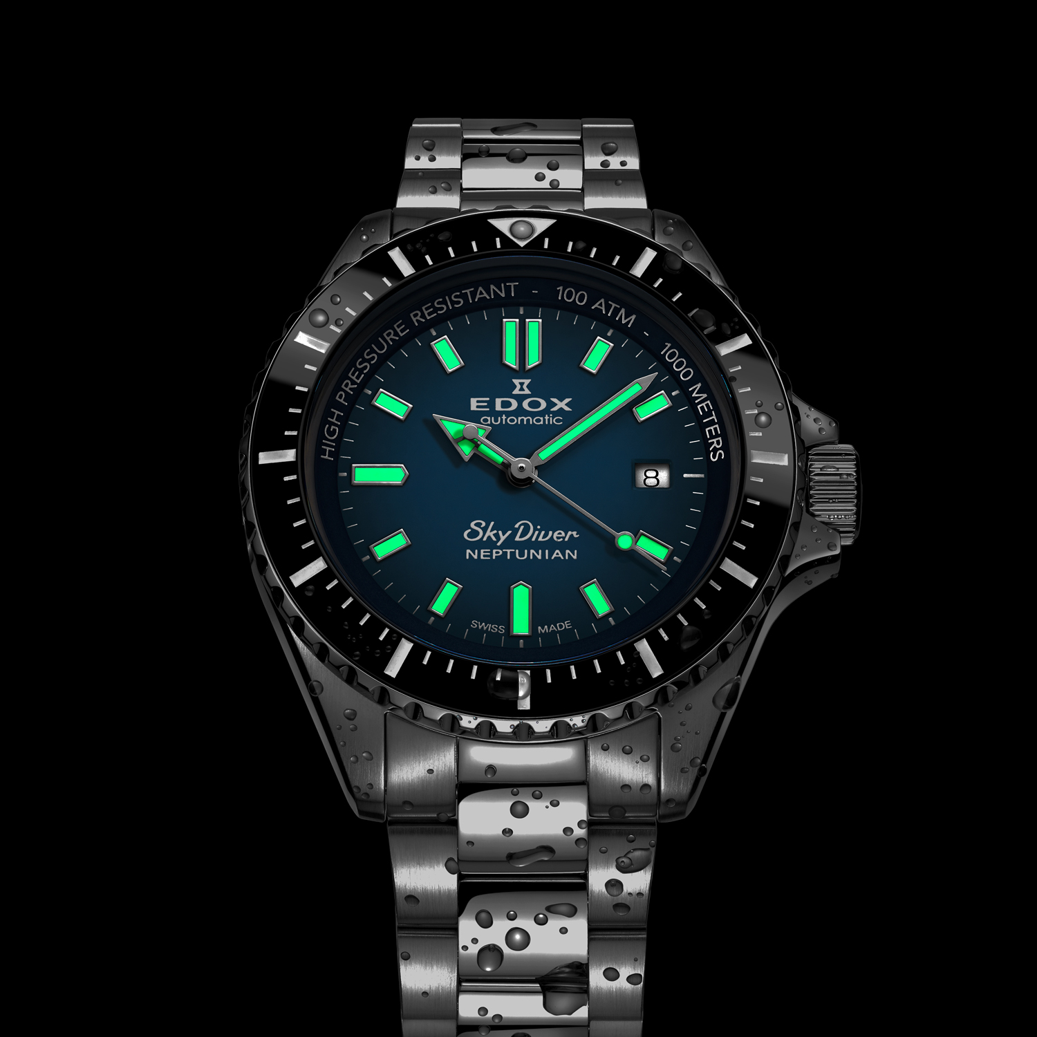 全国6店舗のみ先行販売中！！EDOX スカイダイバーネプチュニアン 