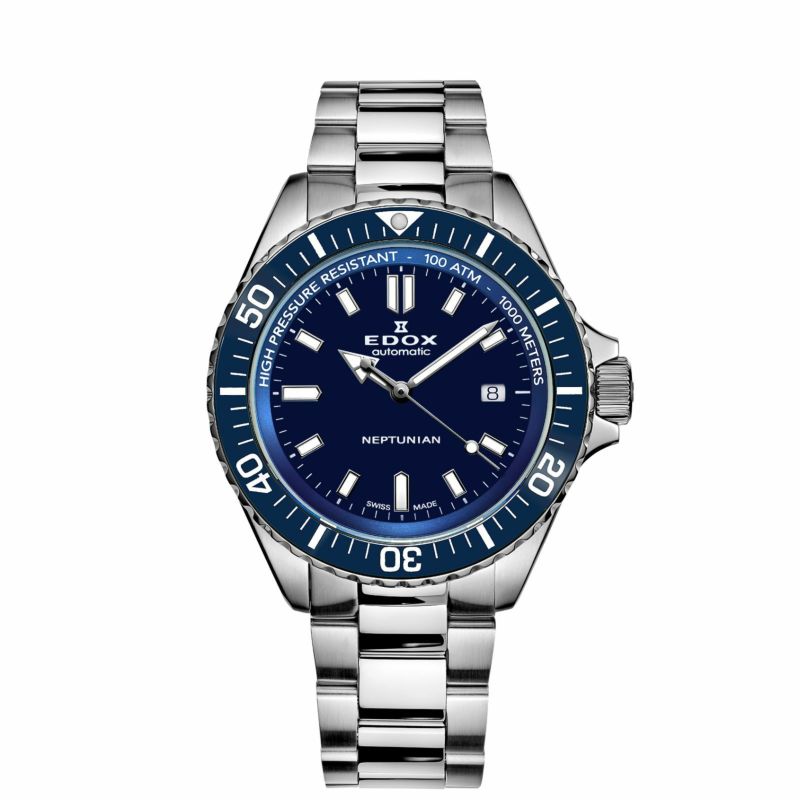 人気商品の エドックス EDOX NEPTUNIAN AUTOMATIC 腕時計 80120-3NM-BUIDN - www.gorgas
